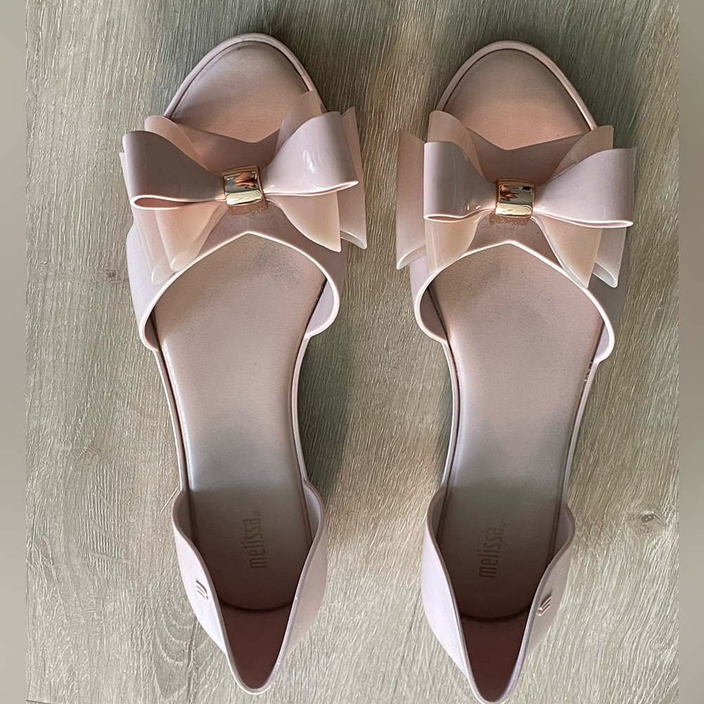 Melissa rubber bow sandals